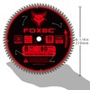 FOXBC 8-1/4 Inch Metal Cutting Table Saw Blade 80-Tooth TCG