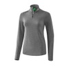 Erima Women's Turtleneck Active Wear, Grey Melange, EU 48