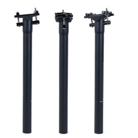 Bicycle Seatpost 300mm Ultralight 145±5g High Rigidity 27.2mm Lightweight Carbon Seat Post Matte Road Mountain Bike MTB Cyclocross Comfortable Travel Companion (27.2*300mm)