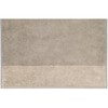 Cawo Two-Tone Guest Towel - Graphite - 30x50