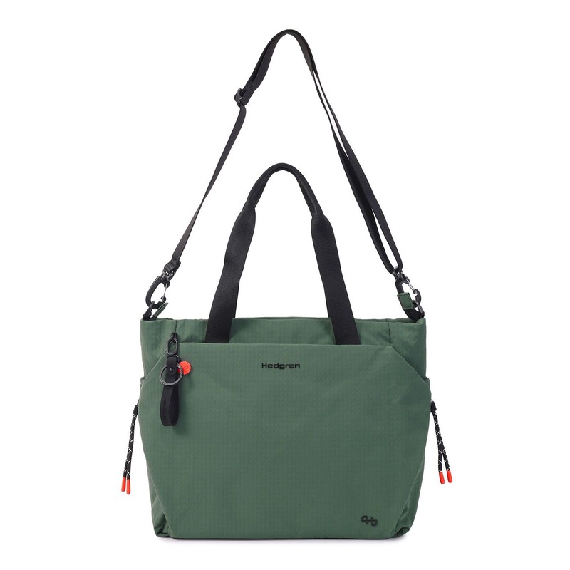 Hedgren Satoshi Tote Bag 14 Inches Duck Green, duck green