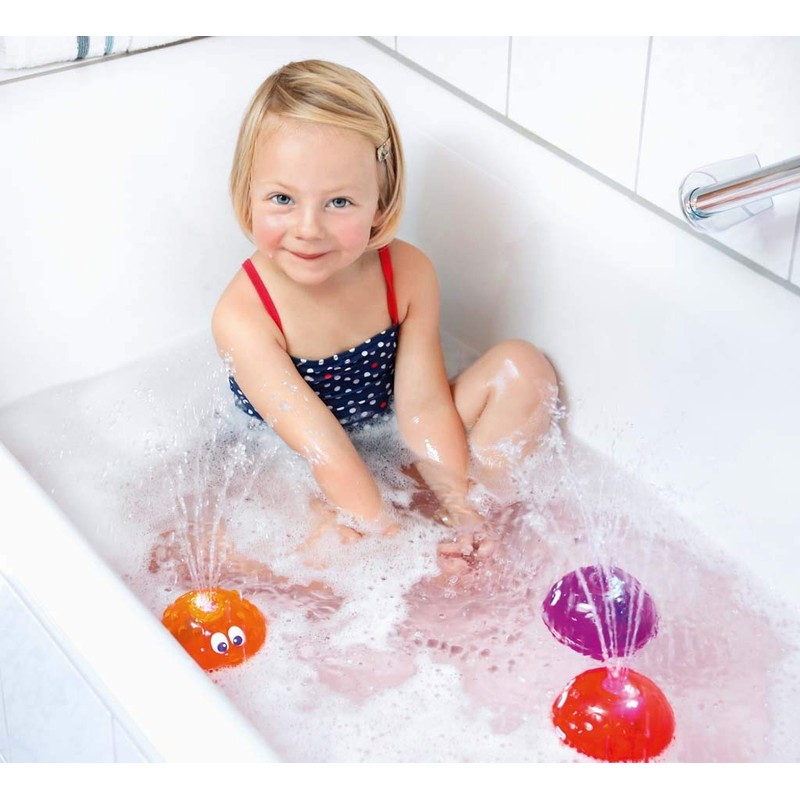 little tikes 173868GR Sparkle Bay Splash Fountain Blow Fish, orange