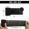 MINGYUE伸縮包帯 弾性包帯 テーピングテープ 自己粘着性 7.5cm×6rolls 手で切れる(ブラック)