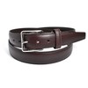 Lacoste LB84560 Men's Cow Leather Business Belt, dark brown