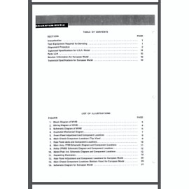 Marantz Model 140 Stereo Power Amplifier Service Manual 22 pages comb bound
