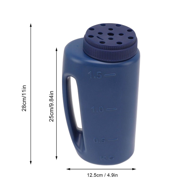 Kuuleyn Handheld Fertilizer Spreader,Hand Shaker Spreader,Hand Held Grass Seed Spreader