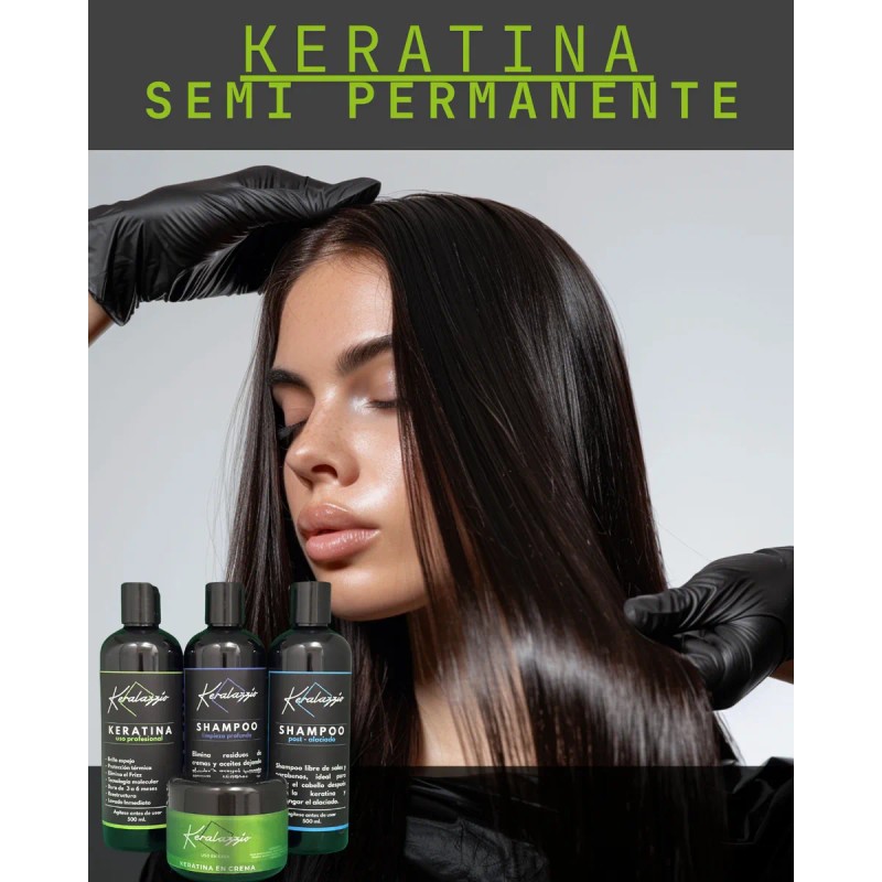 Keratina Premium Uso Profesional + Kit Post Alaciado
