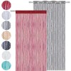 Arsvita String Curtain Metallic Look String Curtain Door Curtain with
