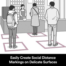 Scotch Delicate Surface Painter's Tape, 1.41 inches x 60 yards (960 yards total), 2080, 16 Rolls