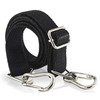 MJMP Flat Bungee Cord, 48 inch Adjustable Black Heavy Duty