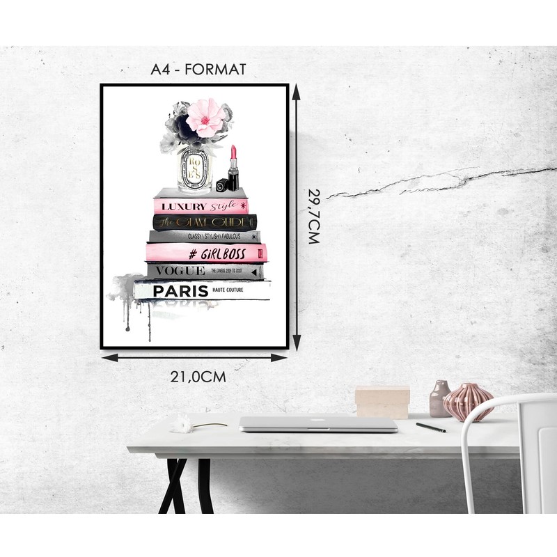Postertech® Premium Poster Set, 5 Pictures as Stylish Wall Decoration,