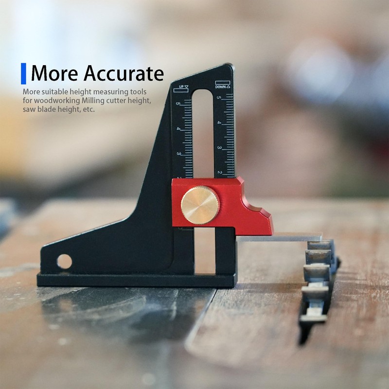 Depth Gauge - Height Aperture Caliper Depth Gauge Measuring Tool