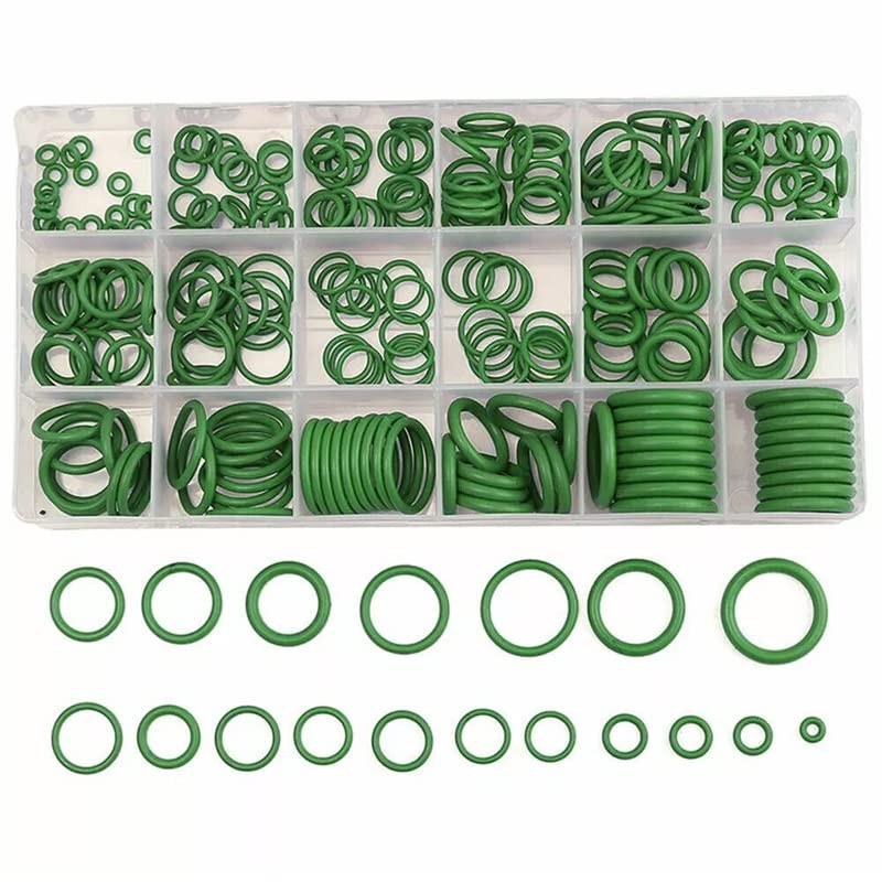 AIMALL 270Pcs 18 Sizes Rubber O-Ring Assortment Kit for Car