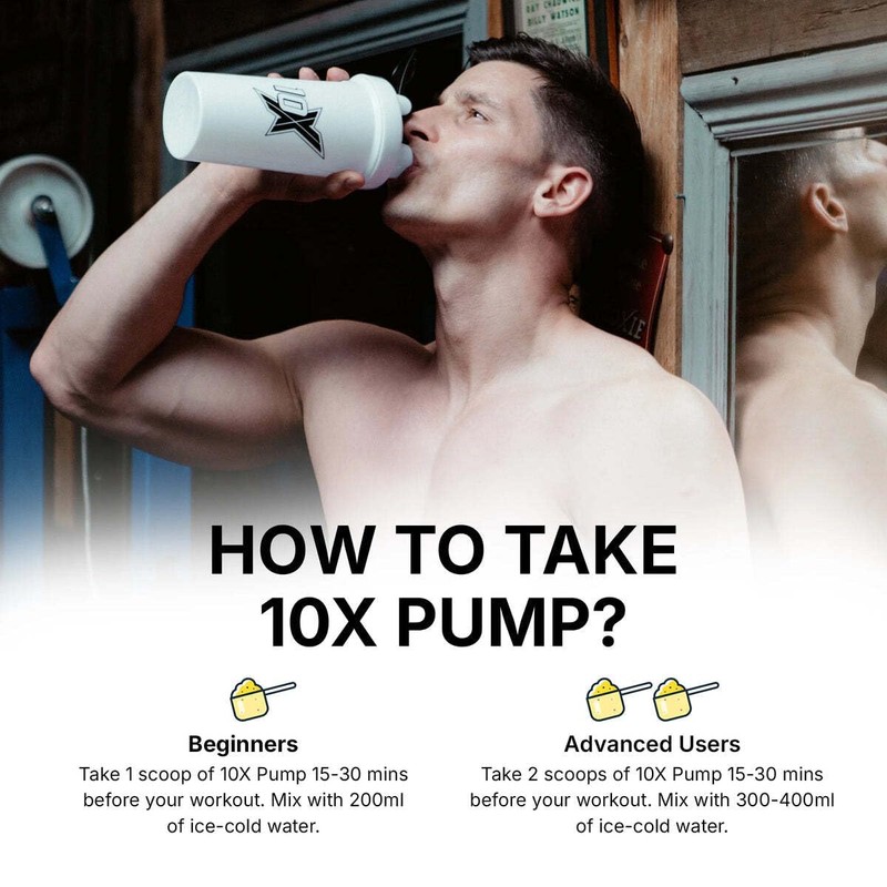 10X Athletic Non Stim Pre Workout No Caffeine Beta Alanine