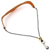 Saxophone Strap Plus Cotton Artificial Leather Adjustable Shoulder Musical Instrument
