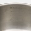 Harumi Kurihara IH Compatible Aluminum Clad Snow Flat Pot, 6.3
