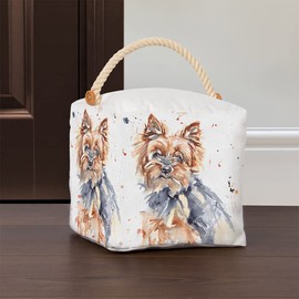 lesser and pavey LP48769 Yorkshire Terrier Design Doorstop | Multi-color Accessory