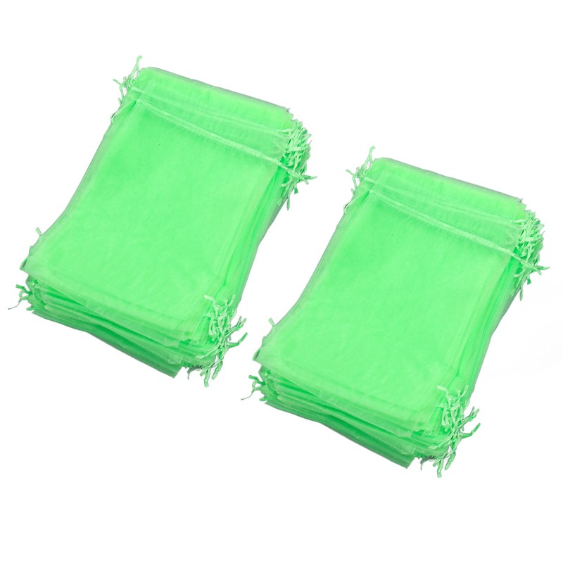 100PCS Fruit Protection Netting Bag Reusable Garden Mesh Barrier Bag