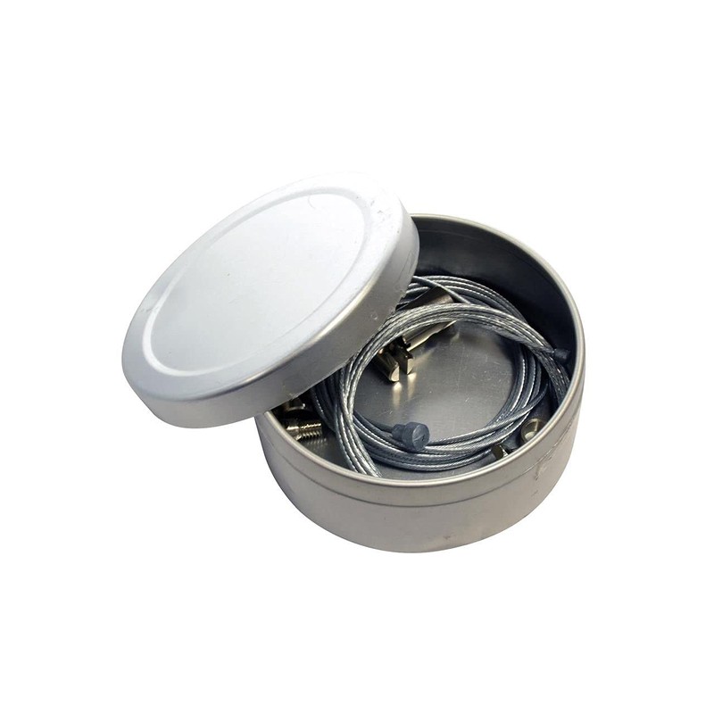 Oxford Motorcycle Scooter Cable Repair Kit OX774, Silver