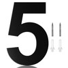 8 Inch House Numbers, Stainless Steel Modern House House Numbers