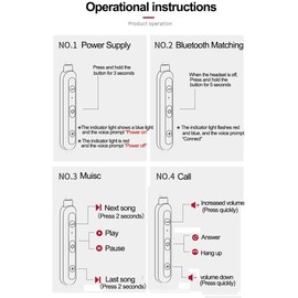 Unbranded Bluetooth Neckband Earbuds Headset Wireless Stereo Mic Earphones Retractable US