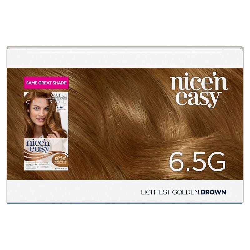 Clairol Nice And Easy 6.5G Lightest Golden Brown