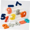 Hohopeti Cognitive Shape Learning Montessori Educational Block Puzzle for Number
