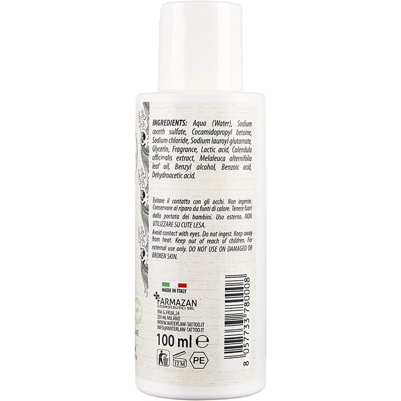Water Law Tattoo T-Tree Soap Tattoo Cleanser - Sanfte Seife