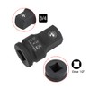 sourcing map 1/2" Drive (Female) x 3/4" (Male) Impact Socket