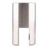 CRL Brushed Nickel Support Bar Bracket for 3/8" to 1/2"