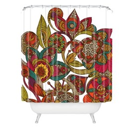 Deny Designs Valentina Ramos Garden Ava Shower Curtain, 69 x 72