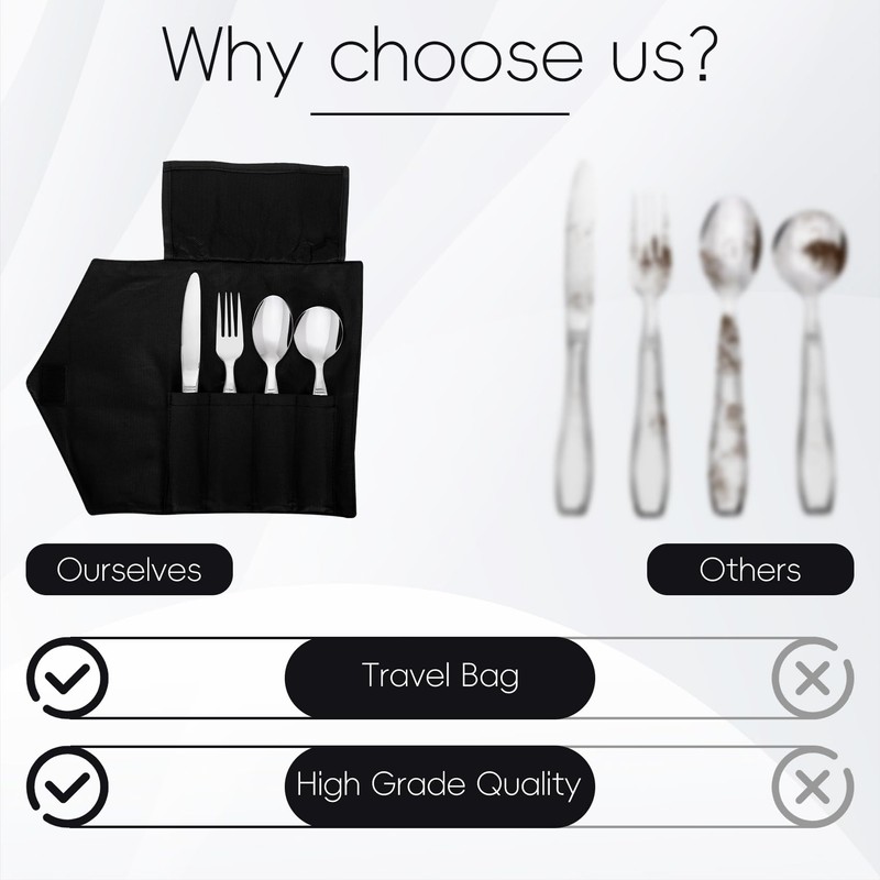 Weighted Utensils for Hand Tremors and Parkinsons Patients, Weighted Stainless