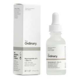 The Ordinary Sérum Niacinamide 10 % + Zinc 1 %, Equilibra Sebo, 30 ml