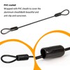 6-Pack Stainless Steel Wire Rope Lanyard Cable Tether Safety Strap