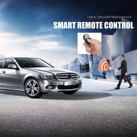 Car Central Lock for 2/4 Door Installation Keyless Entry Car Power Door Lock Kit 4 Door Central Locking System Compatible with Remote Security Lock/Unlock Outputs