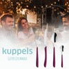 KUPPELS Prism Cutlery Set Stainless Steel Apricot