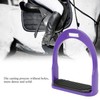 Janzoom Stirrups, Children's Stirrups, Comfortable for Children (Purple)
