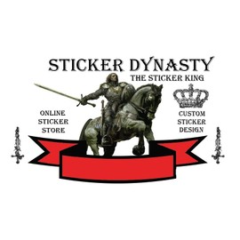 Sticker Dynasty Merica Sticker Abe Lincoln Waterproof - Buy Any 4 For $1.75 Each Storewide!