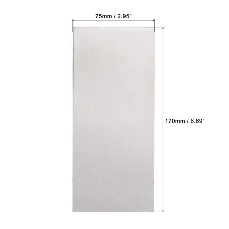 sourcing map Diamond Whetstone Sharpening Stone, 170mm x 75mm 2000