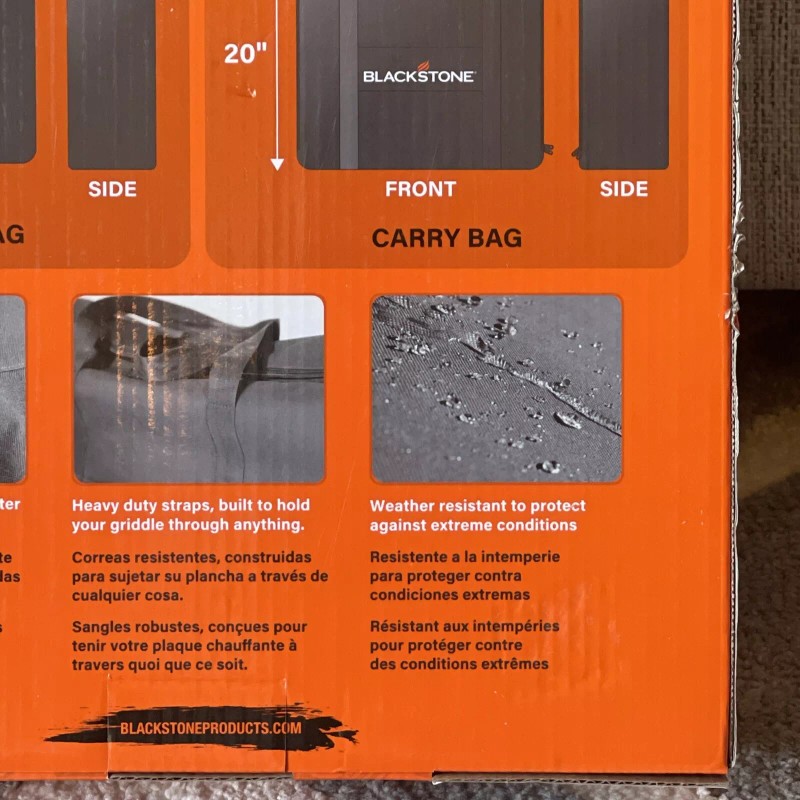 Blackstone 17” Tabletop Griddle Cover and Carry Bag
