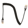 HD Multimedia Interface Coiled Cable High Speed 4K 60Hz Male