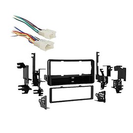 Harmony Audio Compatible with Scion tC 2005-2010 Single DIN Harness Radio Install Dash Kit