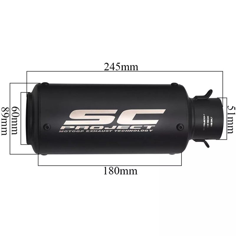 Unbranded For Yamaha YZF R3 MT03 2015-2021 MT-03 Full System