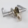 Door Handle Lock Aluminium Alloy Safety Bar Lock Kit with