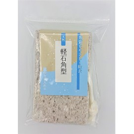 Japanese Natural Pumice Square Shape with String Exfoliating