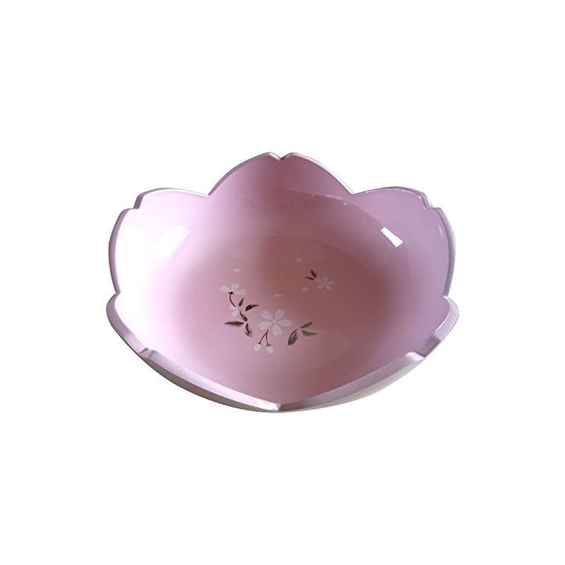 Ikeda 66020 Yamanaka Lacquer Tableware Pastry Bowl, Sakura Makie