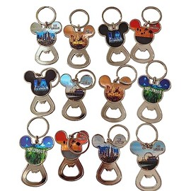 CLGIFT Set of 12 Los Angeles Souvenir Keychain, I Heart LA Keychain, I Heart Los Angeles Keychain, La8, Medium