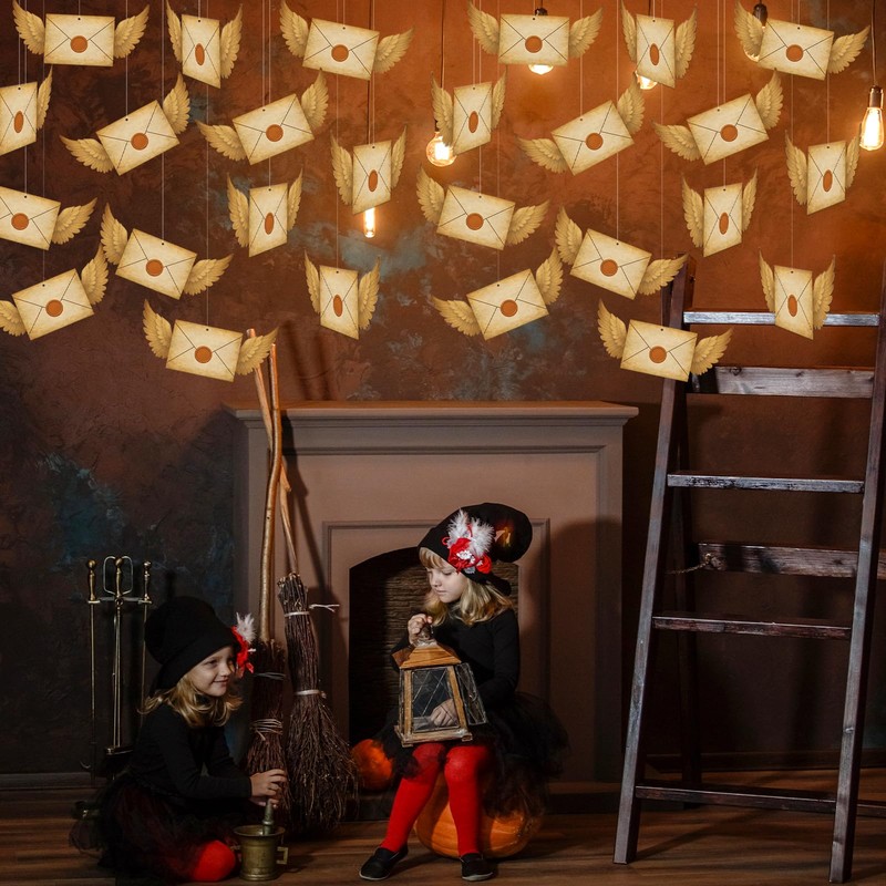 100Pc Floating Wizards Postcards Magical Wizards Floating Acceptance Double Sided