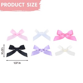 Mini Hair Bows for Teen Girls Small Bow Bowknot Hair Clips Accessories for Toddler Girls Cute Hair Bow Ribbon Clips Hairpins 30 PCS Ribbon Bows Clip FOR Women