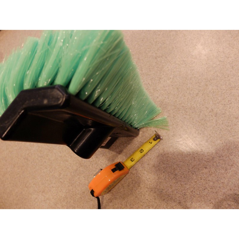 Carlisle Flo-Pac 36129775 - 10" Flo-Thru Vehicle Wash Brush w/